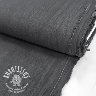 Lin lavé STONEWASHED PREMIUM dark grey