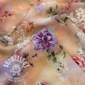 Viscose LUREX Romantica peach