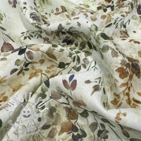 Viscose LUREX Fine leaves green