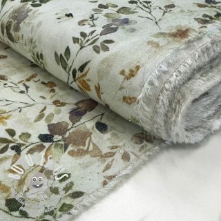 Viscose LUREX Fine leaves green