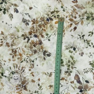 Viscose LUREX Fine leaves green
