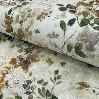 Viscose LUREX Fine leaves green