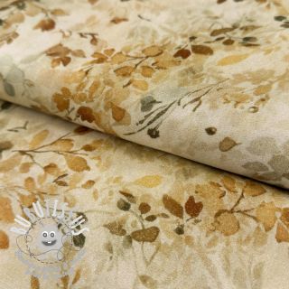 Viscose LUREX Fine leaves yellow