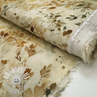Viscose LUREX Fine leaves yellow