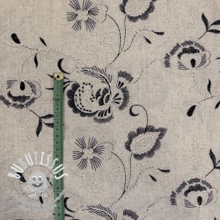 Viscose lin Lizzy BOUQUET naturels