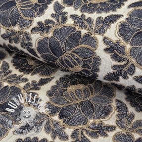 Viscose lin Lizzy flowy naturels