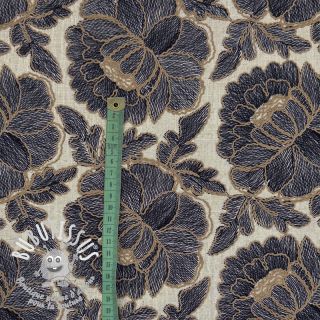 Viscose lin Lizzy flowy naturels