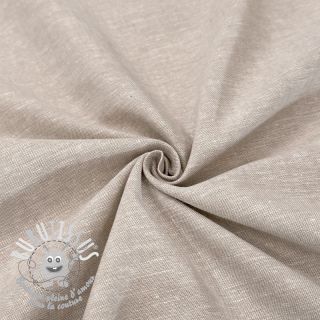 Tissu mélange lin et cotton Lico naturals