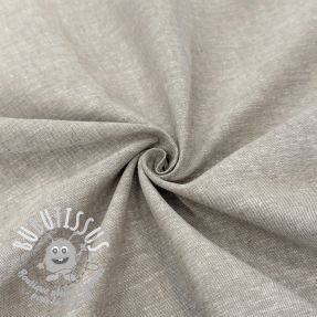 Tissu mélange lin et cotton Lico beige