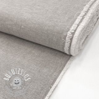 Tissu mélange lin et cotton Lico beige