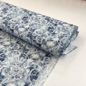 Viscose RAYON POPLIN Pattern design E digital print