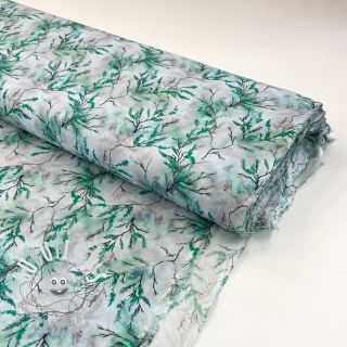 Viscose RAYON POPLIN Bright flowers design D digital print