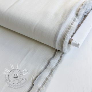Viscose lin PREMIUM off white