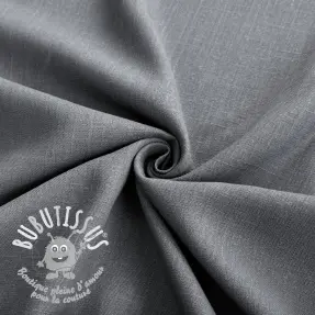 Viscose lin PREMIUM middle grey