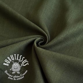 Viscose lin PREMIUM army