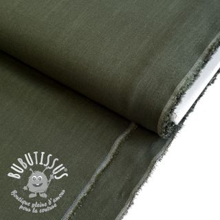 Viscose lin PREMIUM army