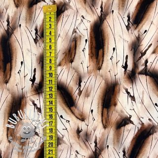Viscose RAYON POPLIN Diverse graphics design F digital print