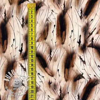 Viscose RAYON POPLIN Diverse graphics design F digital print