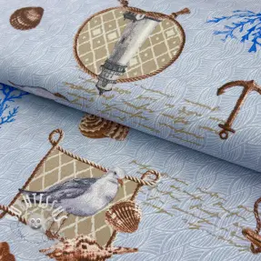 Tissu déco premium Hamptons Treasure