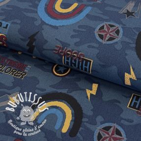 Tissu déco premium Army Power