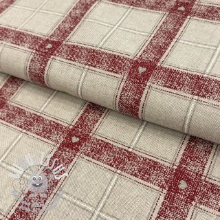 Tissu déco Linenlook Tartan Texture