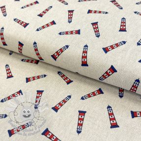 Tissu déco Linenlook Little Maritime Lighthouse
