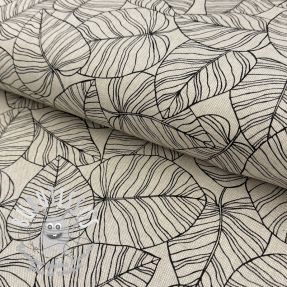 Tissu déco Linenlook Bush Leaf