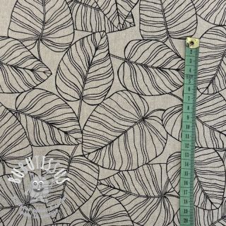 Tissu déco Linenlook Bush Leaf