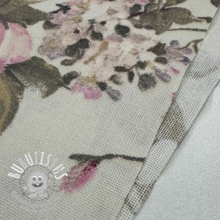 Tissu déco premium Classic Painted Rose Tissu de nappe