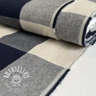 Tissu déco BIG Celestine indigo