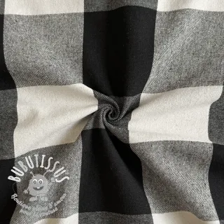 Tissu déco BIG Celestine noir
