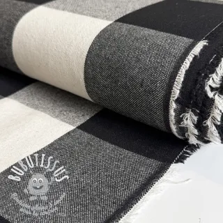 Tissu déco BIG Celestine noir