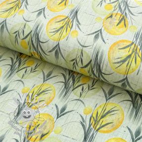 Jersey VISCOSE Enjoy The Silence lemon digital print