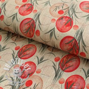 Jersey VISCOSE Enjoy The Silence red digital print