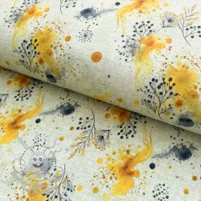 Jersey VISCOSE Soothing Fields yellow digital print