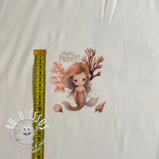 Jersey Baby Mermaid PANEL digital print