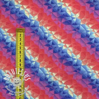 Jersey Kaleido rainbow dark digital print
