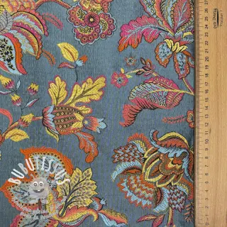 Tissu déco jacquard Inaya ciel