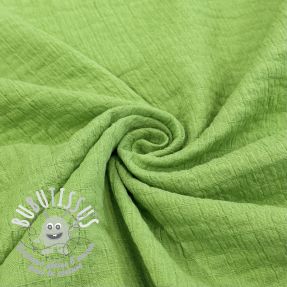 Tissu coton STRETCH Baby green