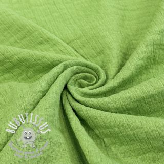 Tissu coton STRETCH Baby green