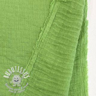 Tissu coton STRETCH Baby green
