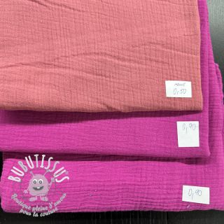 Paquet de tissus double gaze de coton ORGANIC 560