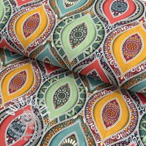 Jersey VISCOSE LYCRA HEAVY Vintage B digital print