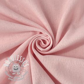 Tissu coton Lin PREMIUM light pink