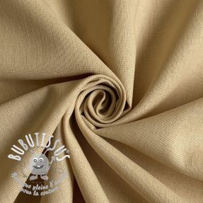 Tissu coton Lin PREMIUM sand