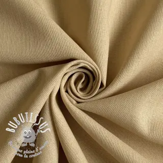 Tissu coton Lin PREMIUM sand