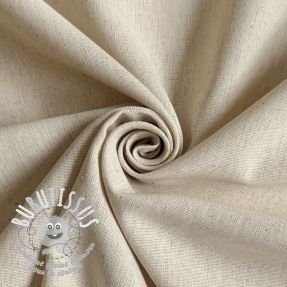 Tissu coton Lin PREMIUM light sand
