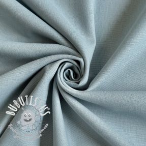 Tissu coton Lin PREMIUM ocean blue