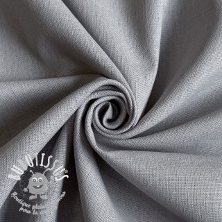 Tissu coton Lin PREMIUM light grey