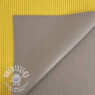Tissu velours cotelé HUGGY colza